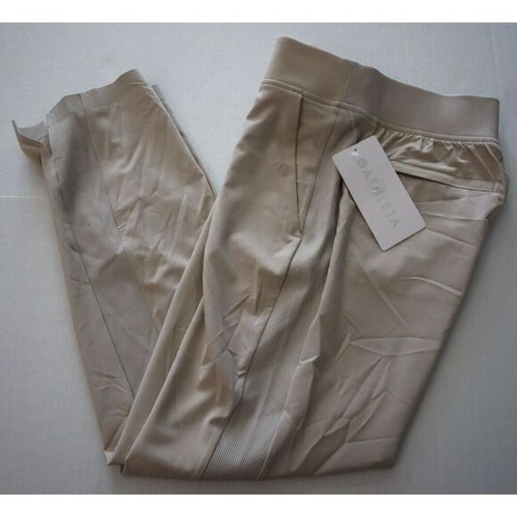 Athleta 198671-18-2 Women's Sz 0 Beige Brooklyn Mid-Rise Ankle Pants - Picture 13 of 14